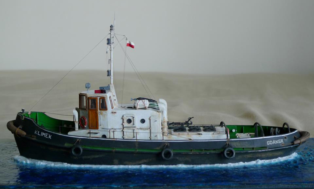 Scale Model Tugboat Klimek Plans