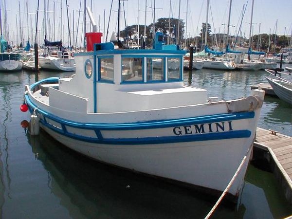 Monterey Fishing Boat Blueprints - Free Ship Plans