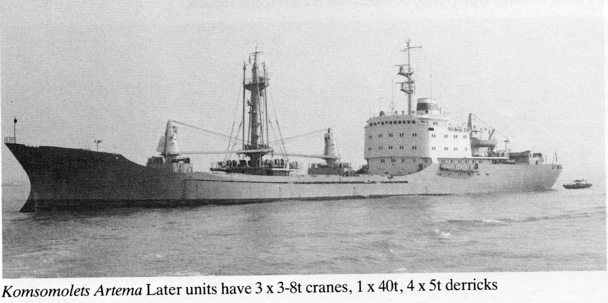 Soviet Cargo Ship 30 Letie Pobedy - Free Ship Plans