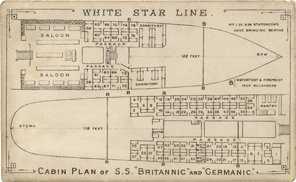 deck plan germanic britannic