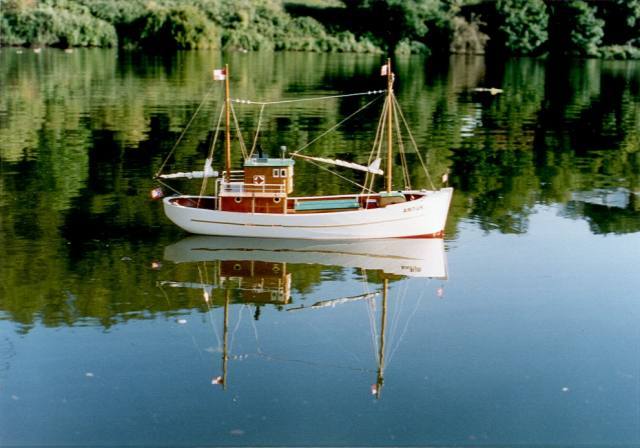 artur fishing boat scale model plans