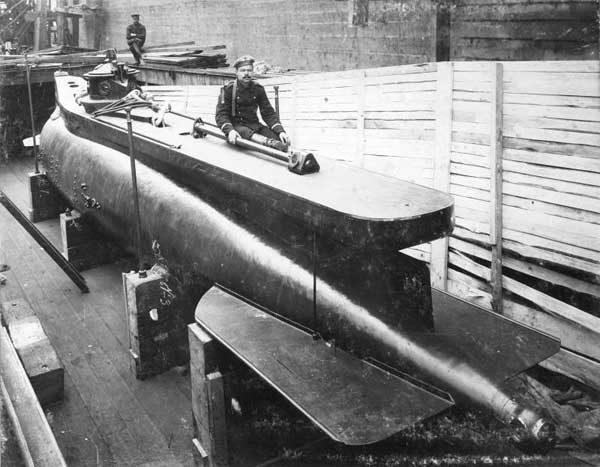 midget submarine blueprints