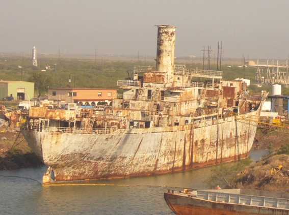 victory ship frederick c murphy scrap yard