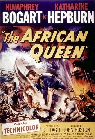 the african queen humphrey bogart katharine hepburn 1951