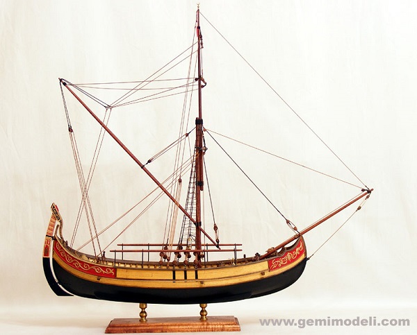 Ottoman coastal trade ship - Free Ship Plans