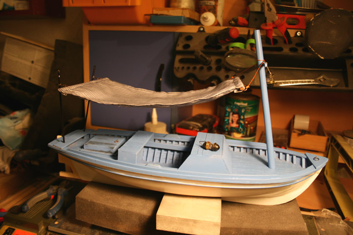 Fethiye Fishing Boat model building tutorial Part 2 - Free Ship Plans