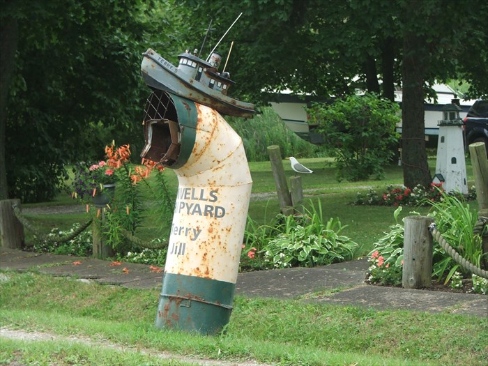 tugboat mailbox free model ship plans