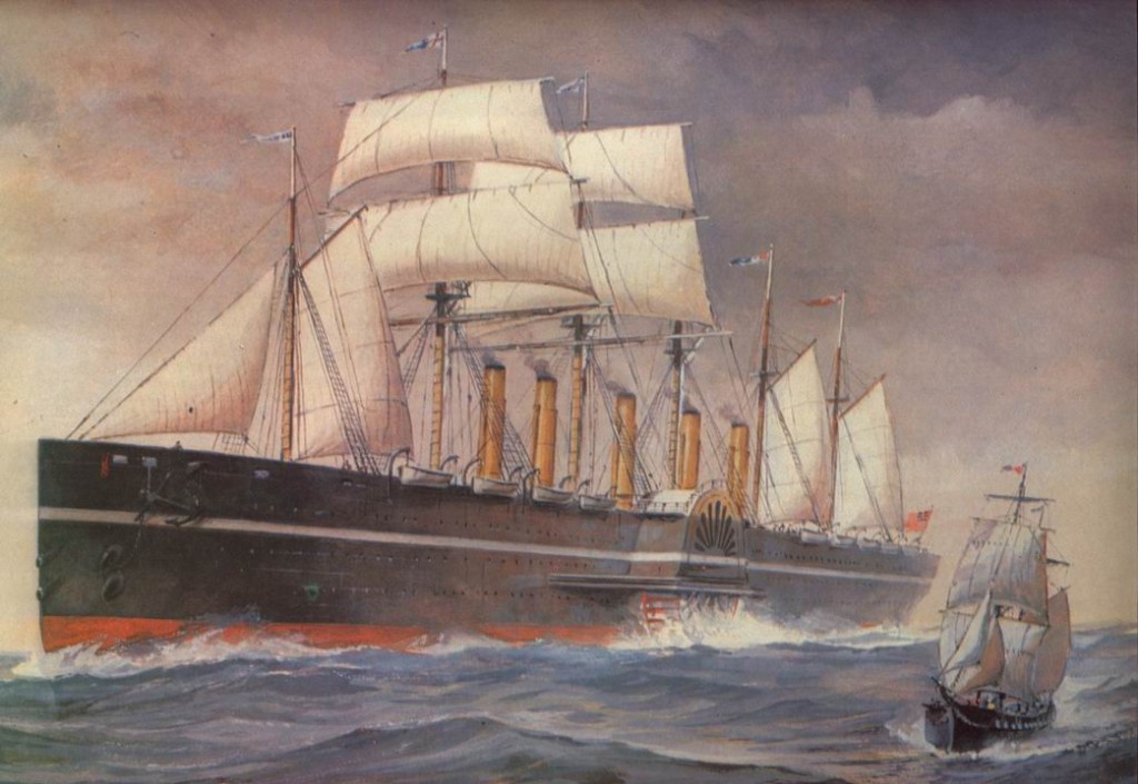 Adam Werka's maritime paintings - Free Ship Plans